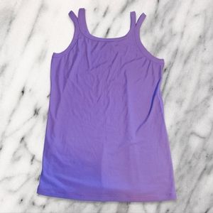 #A New All In Motion Girls Purple Tank Top Size Large